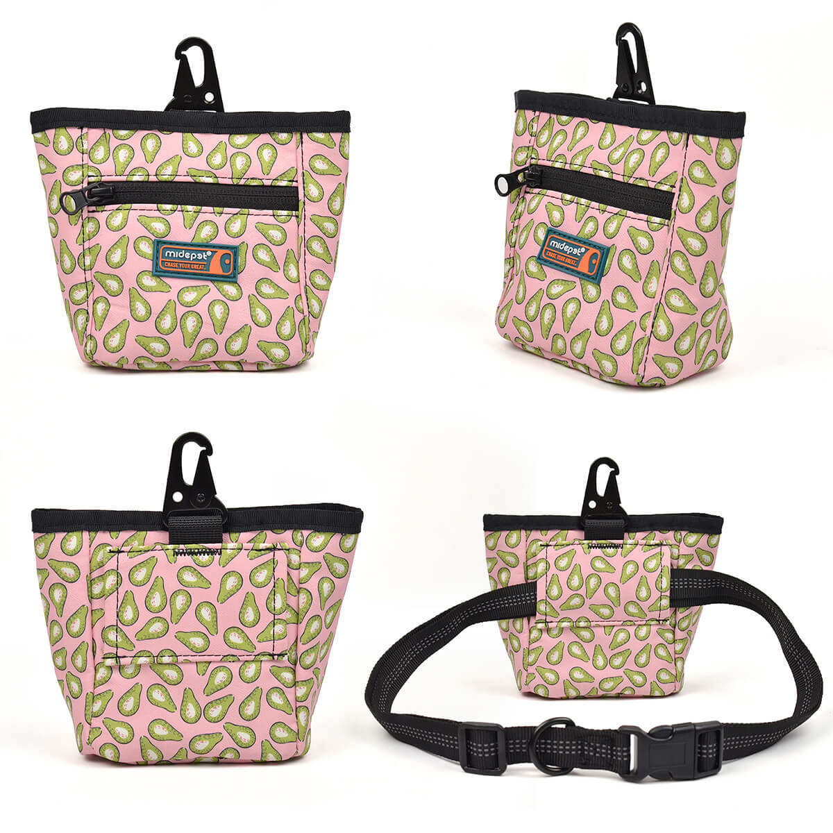 Color Blooming Dog Treat Pouch