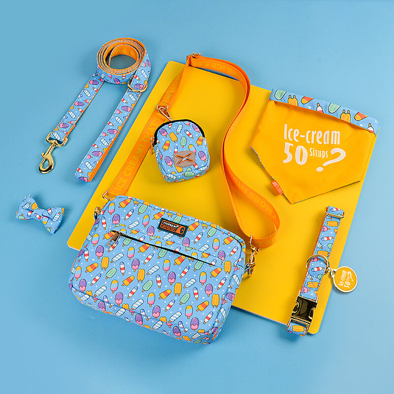 Color Blooming Series 7 Pieces Set Ice Cream