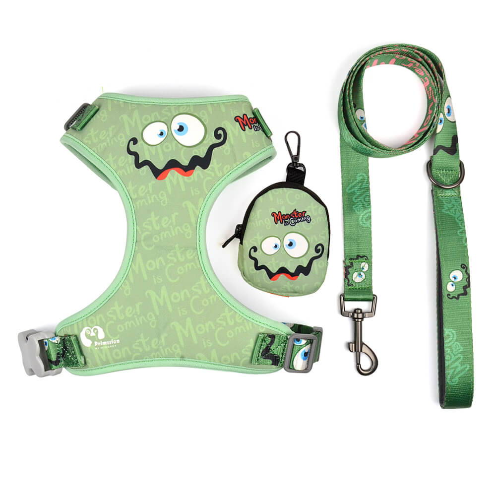 Monster is Coming Series 3 Pieces Set Green