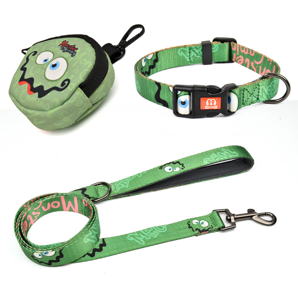 Monster is Coming Series 3 Pieces B Set Green