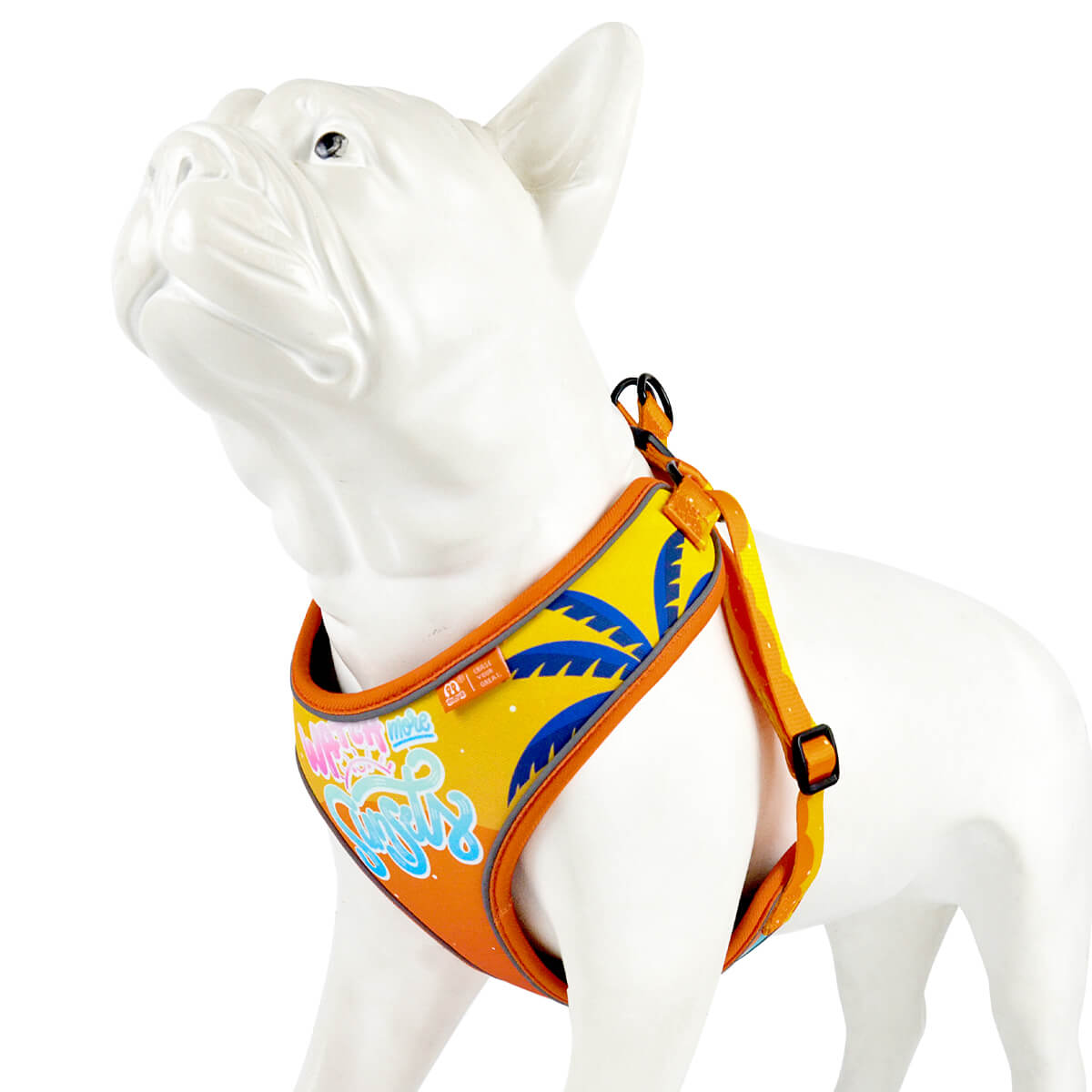 Dog Harness Tropical Island Style B