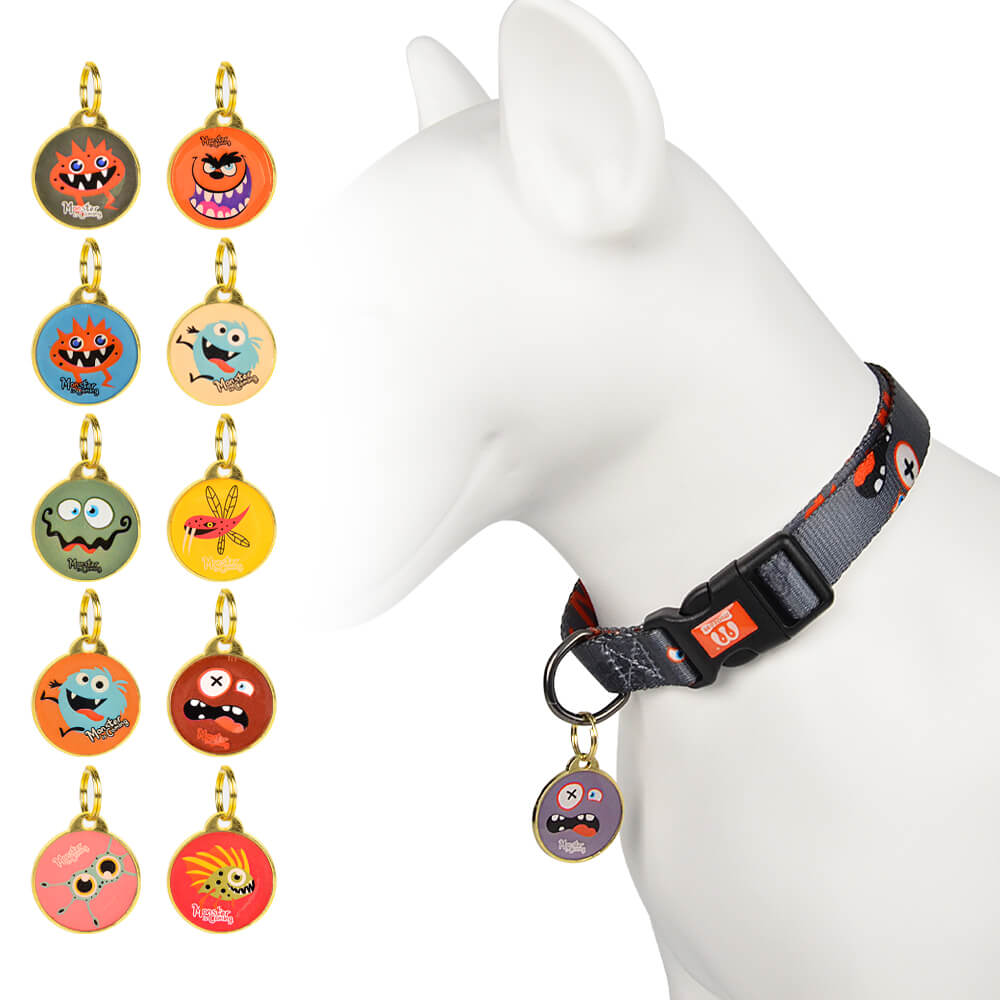 Monster is Coming Series Dog Tags
