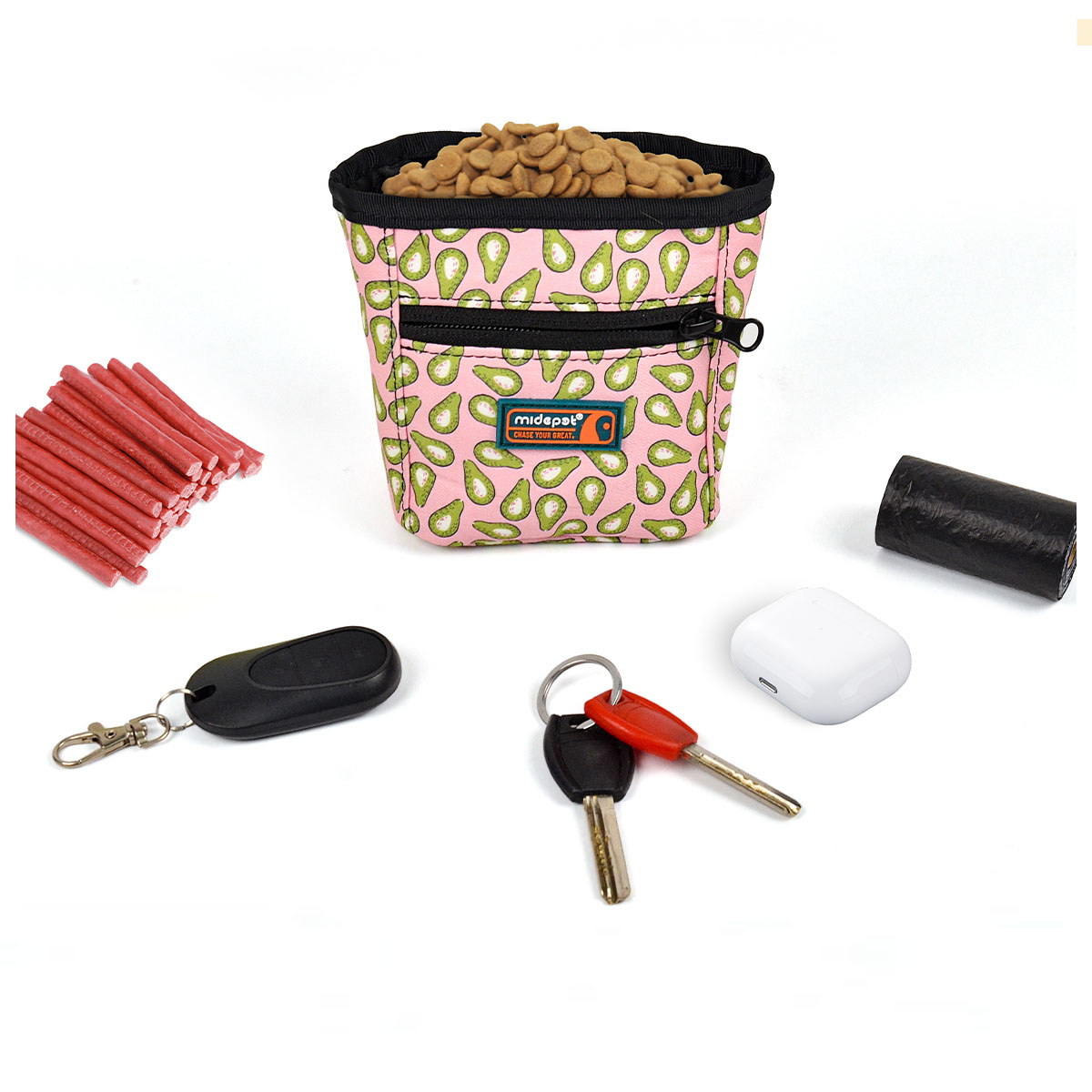 Color Blooming Dog Treat Pouch