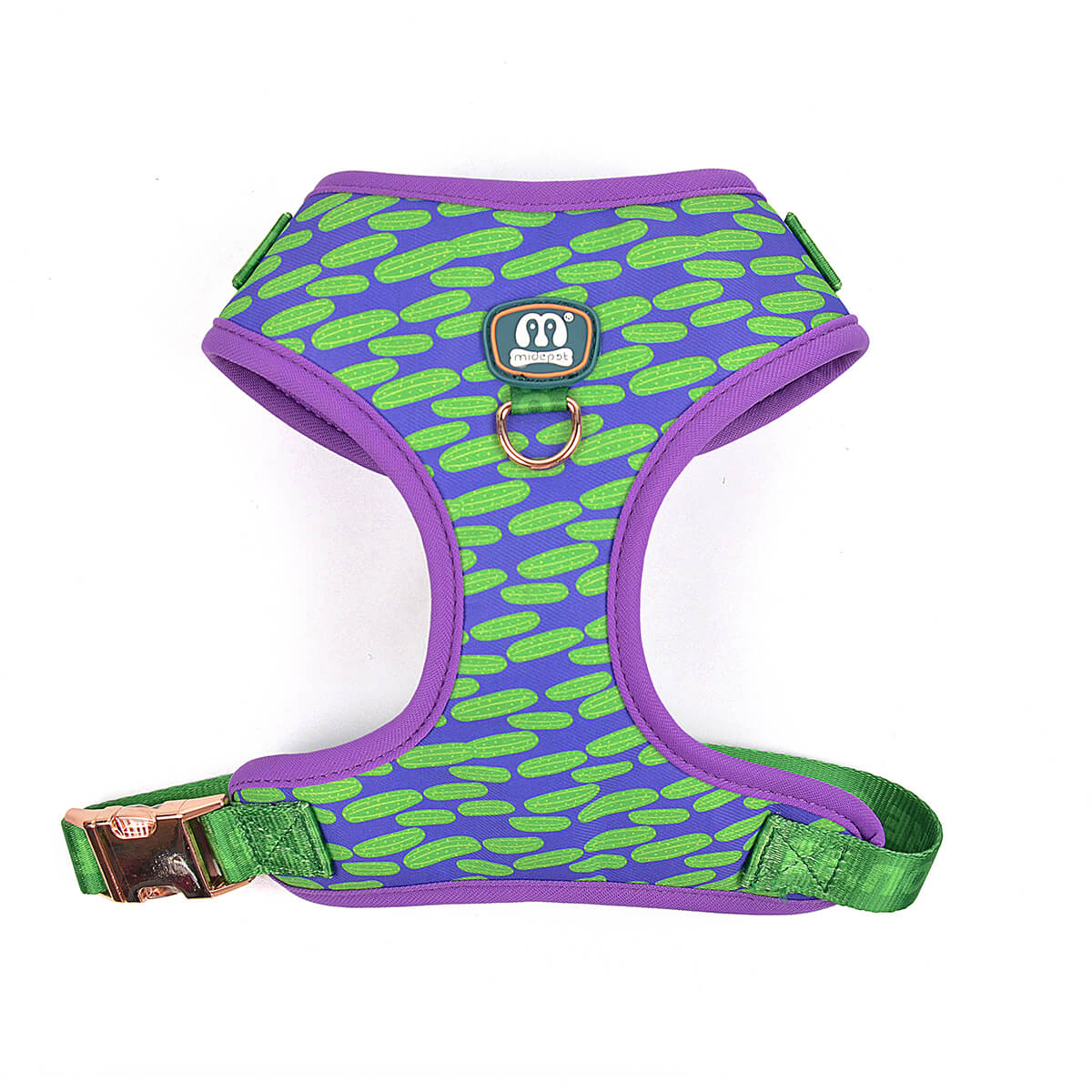 Color Blooming Series Dog Harness Cucumber