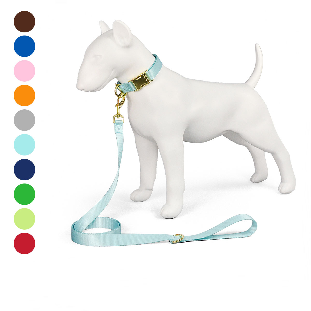 Dog Leash and Collar Pet travel 2-piece set