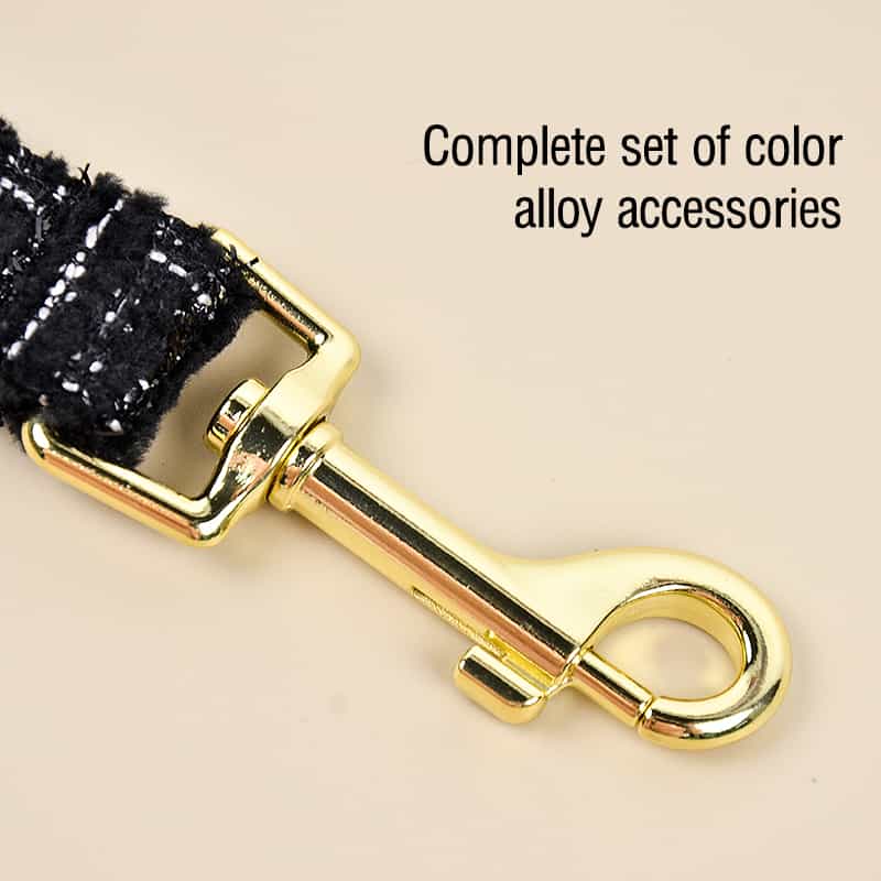 Dog Collar Leash  Double Layer Thickening