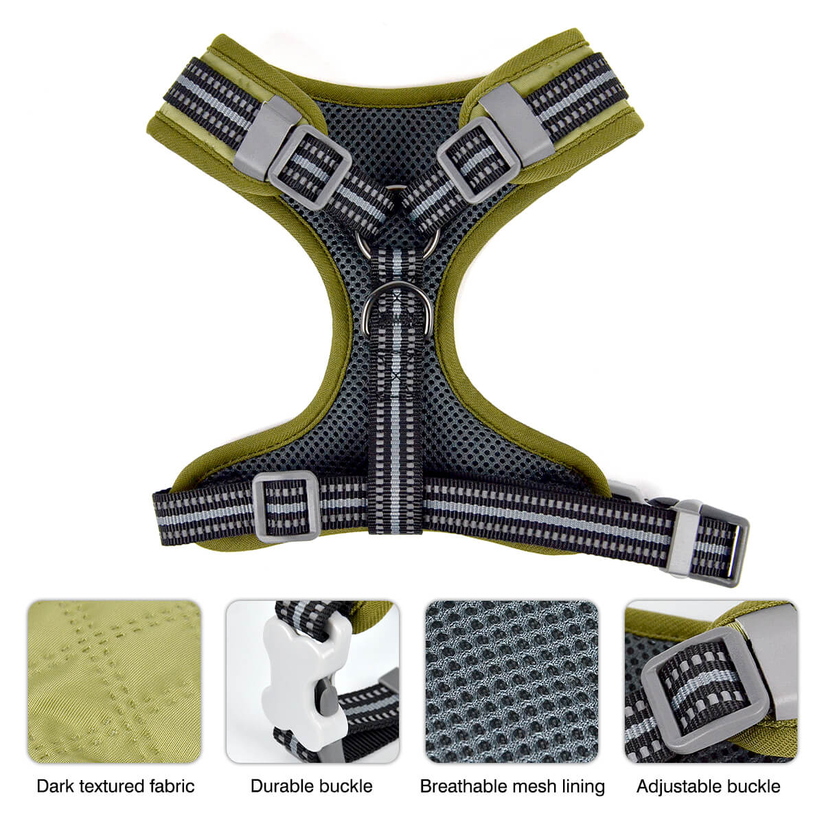 Dog Harness Wear Resistant Design