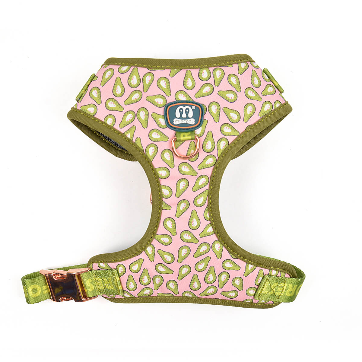 Color Blooming Series Dog Harness Avocado