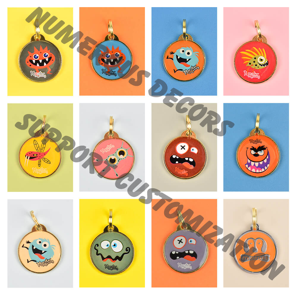 Monster is Coming Series Dog Tags