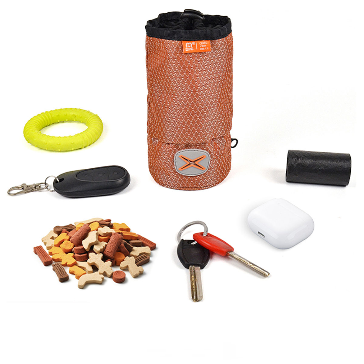 Dog Treats Bags Stripe Waterproofing