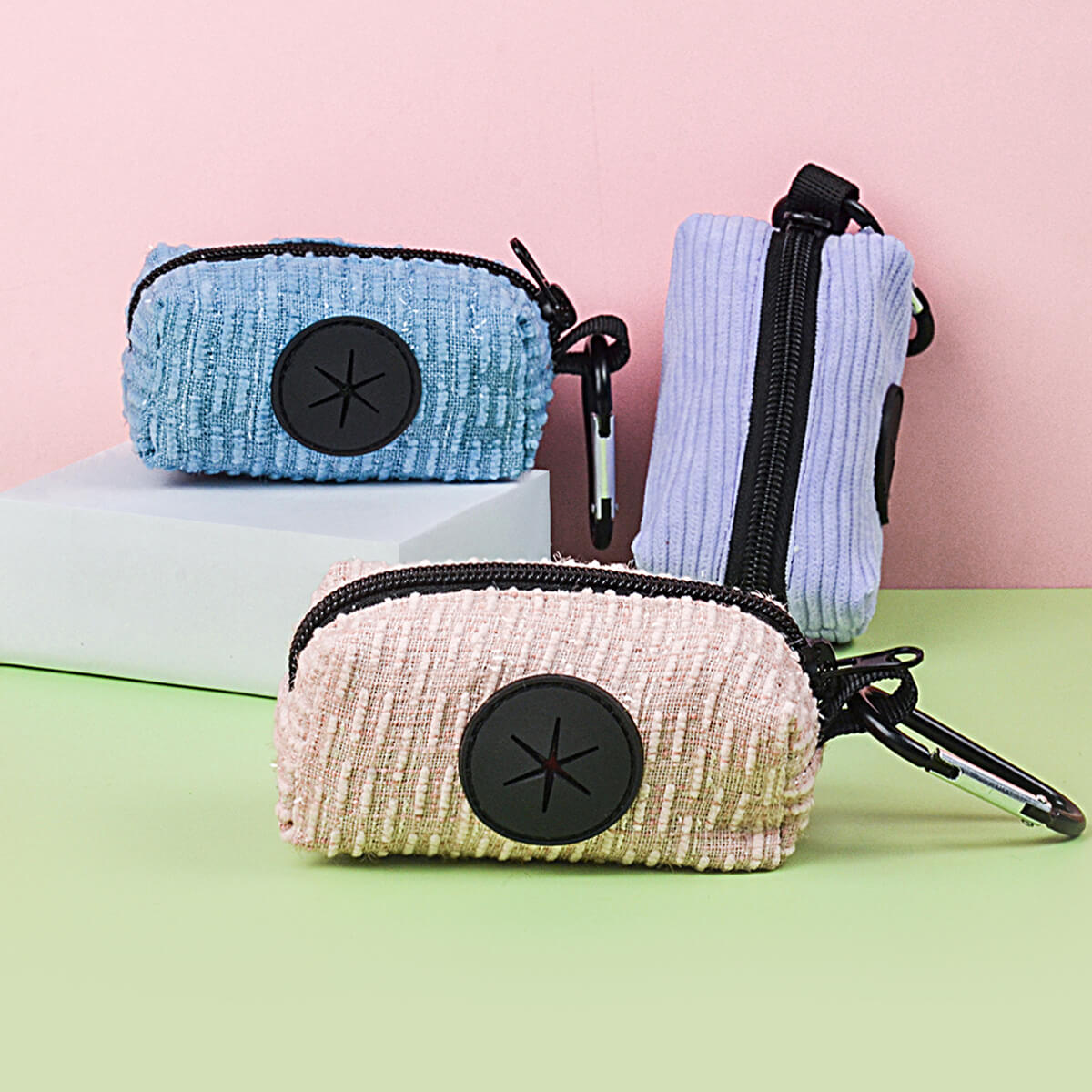 Dog Waste Bag Holder Pure Color