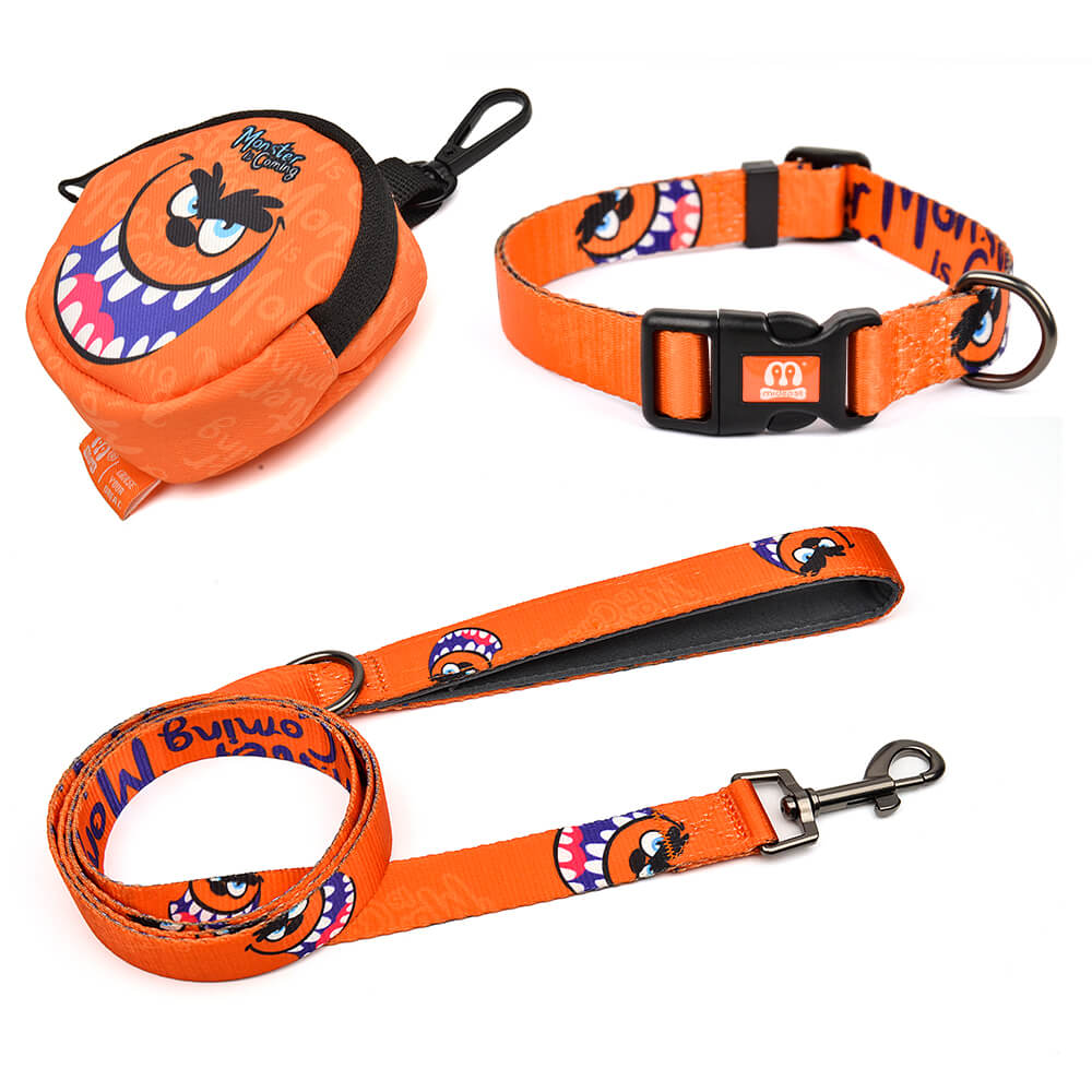 Monster is Coming Series 3 Pieces B Set Orange