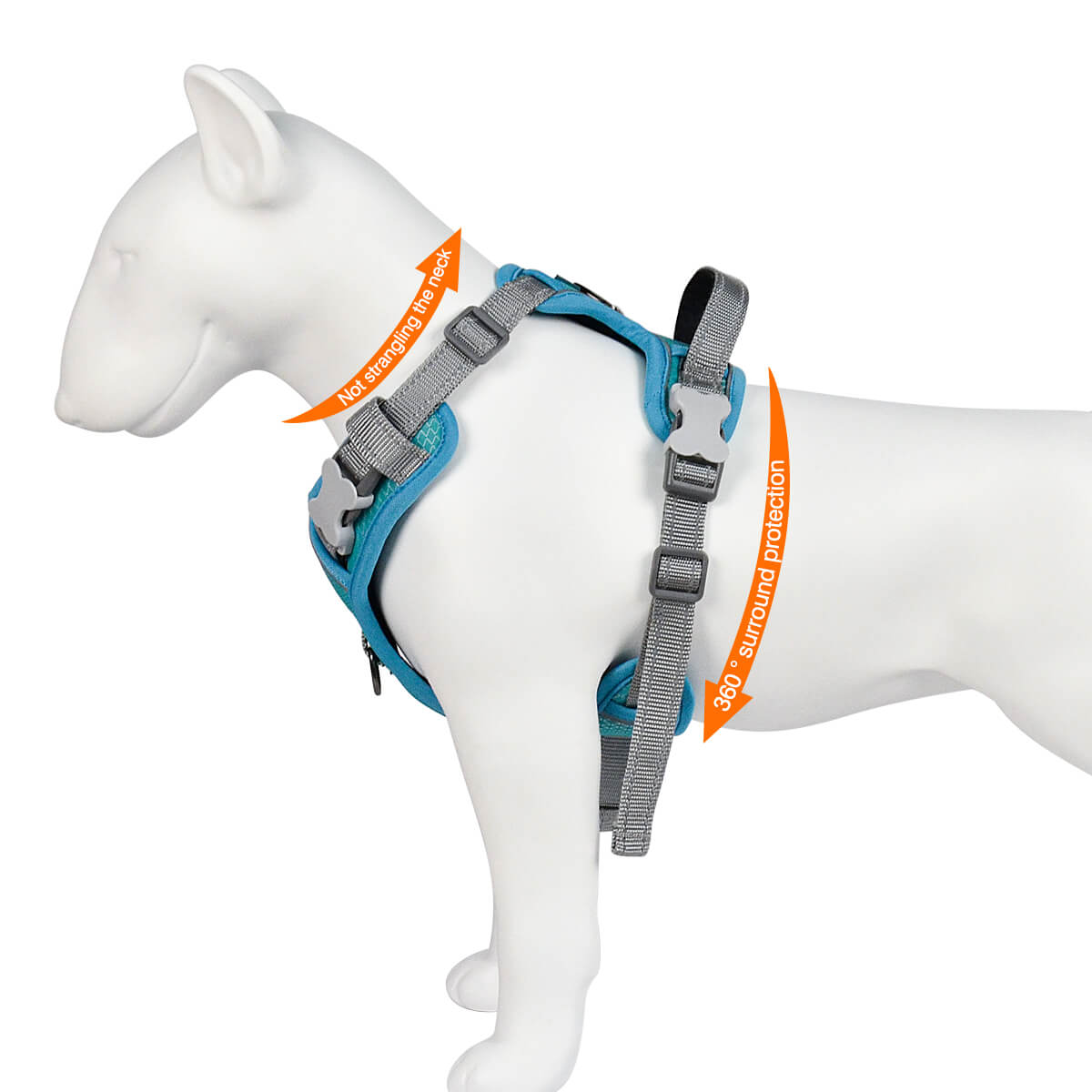 No-pull Waterproof Dog Harness for Walking & Outdoor 