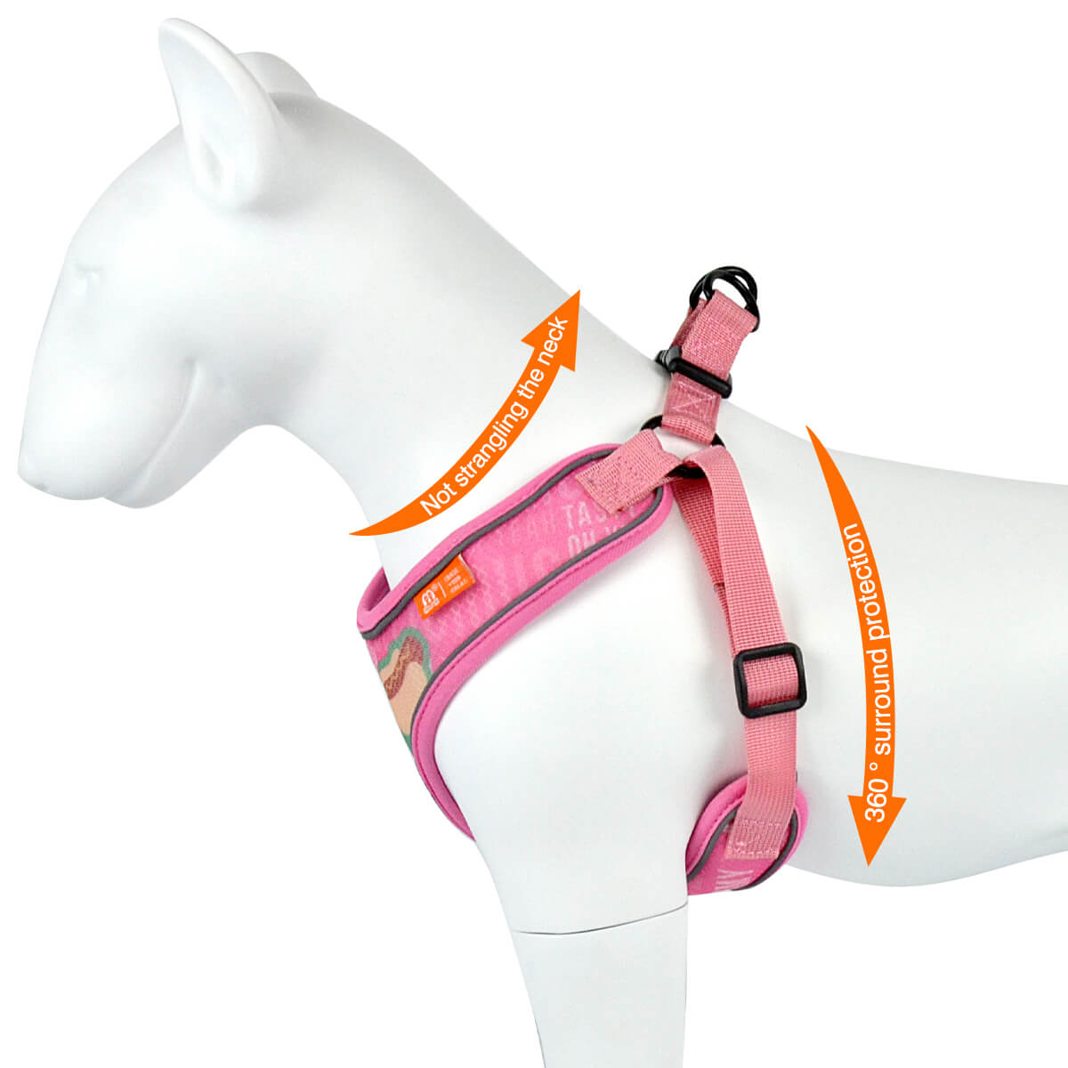 Dog Harness Tropical Island Style