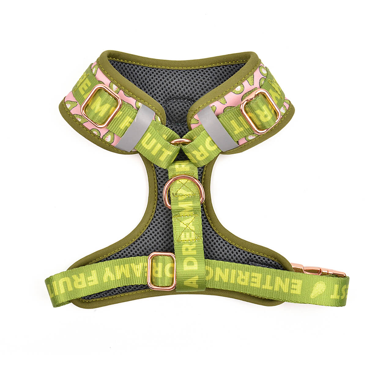 Color Blooming Series Dog Harness Cucumber