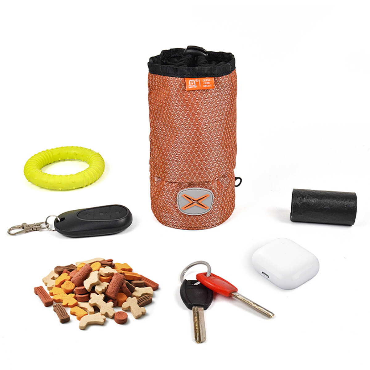 Dog Treats Bags Stripe Waterproofing
