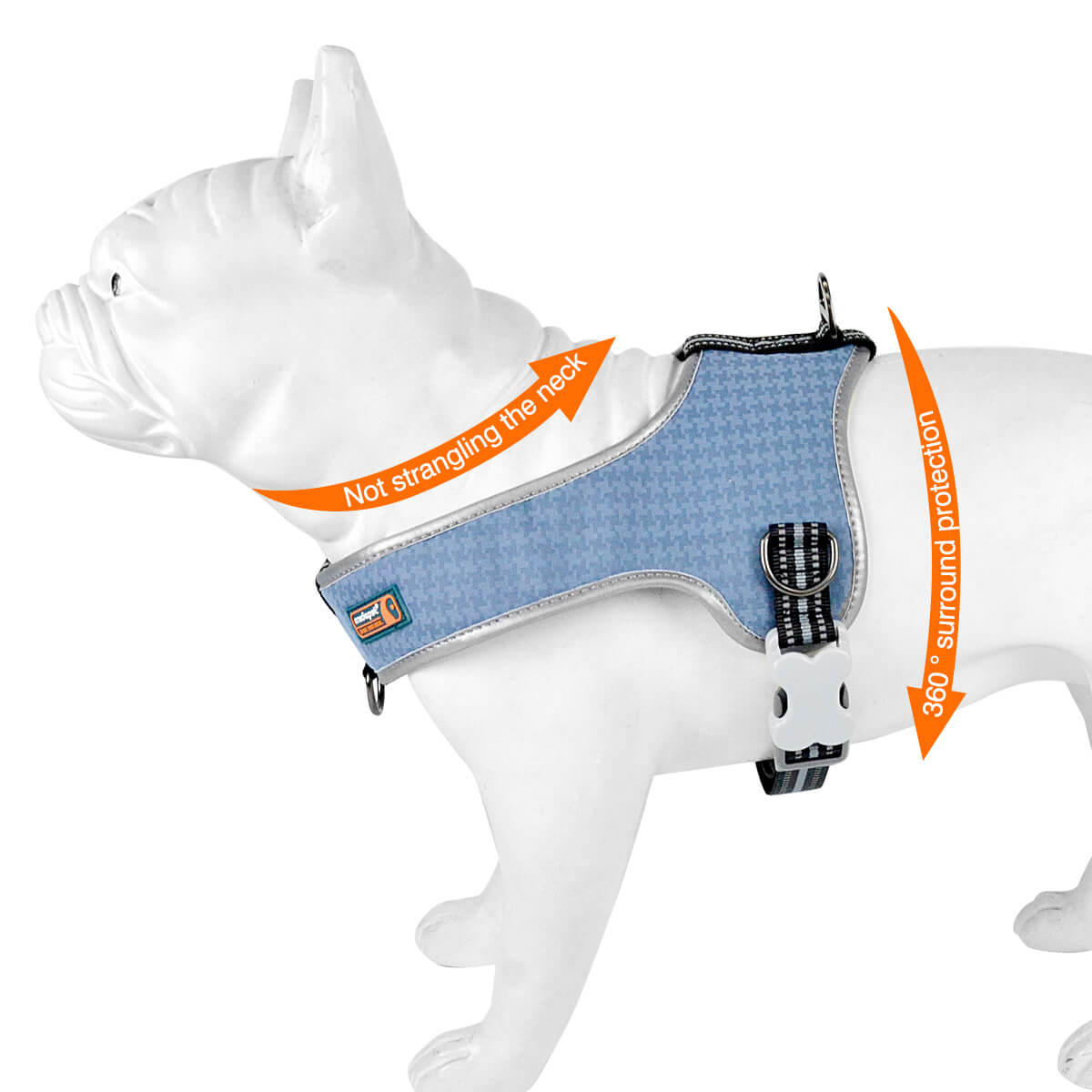 No Pull Dog Harness U1 Type With Reflective Stripe