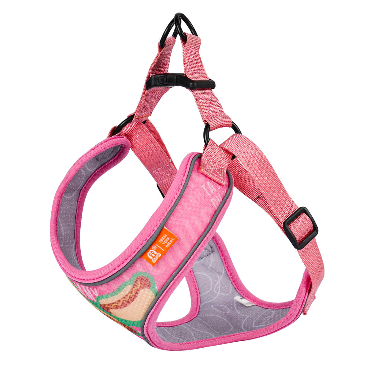 Dog Harness Tropical Island Style
