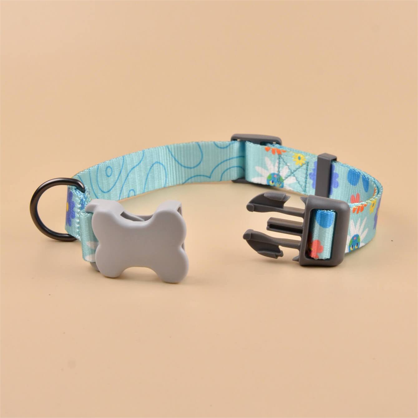 Dog Collar Sunflower Style