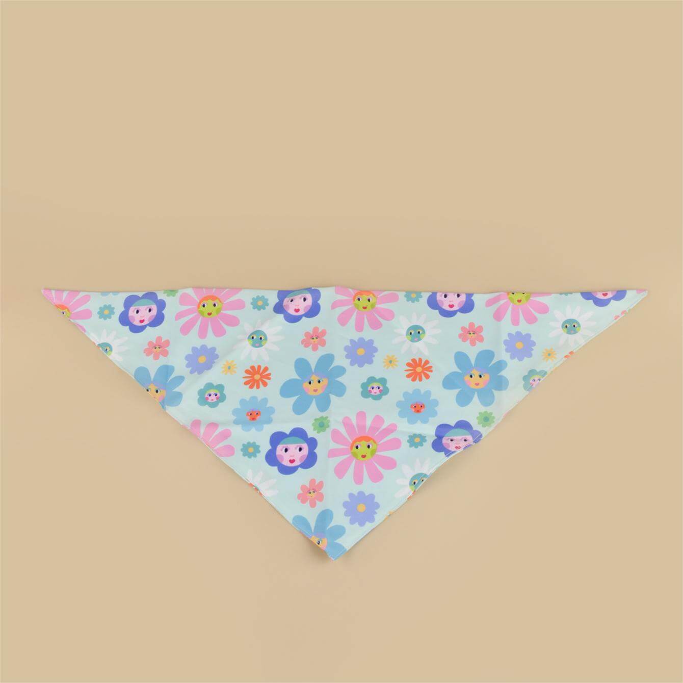 Scarf For Dog Sunflower Style