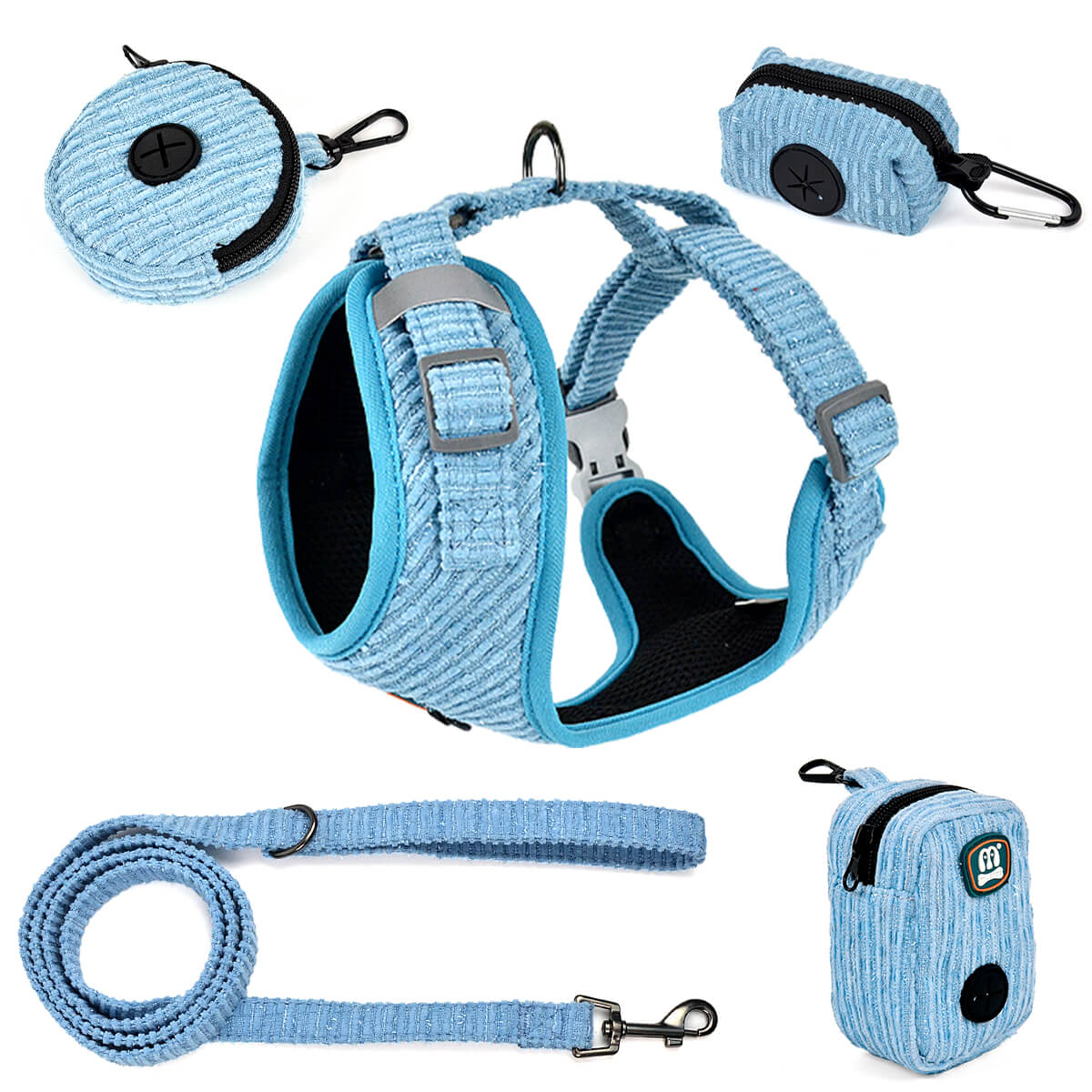 Dog Outing Kit Solid Color