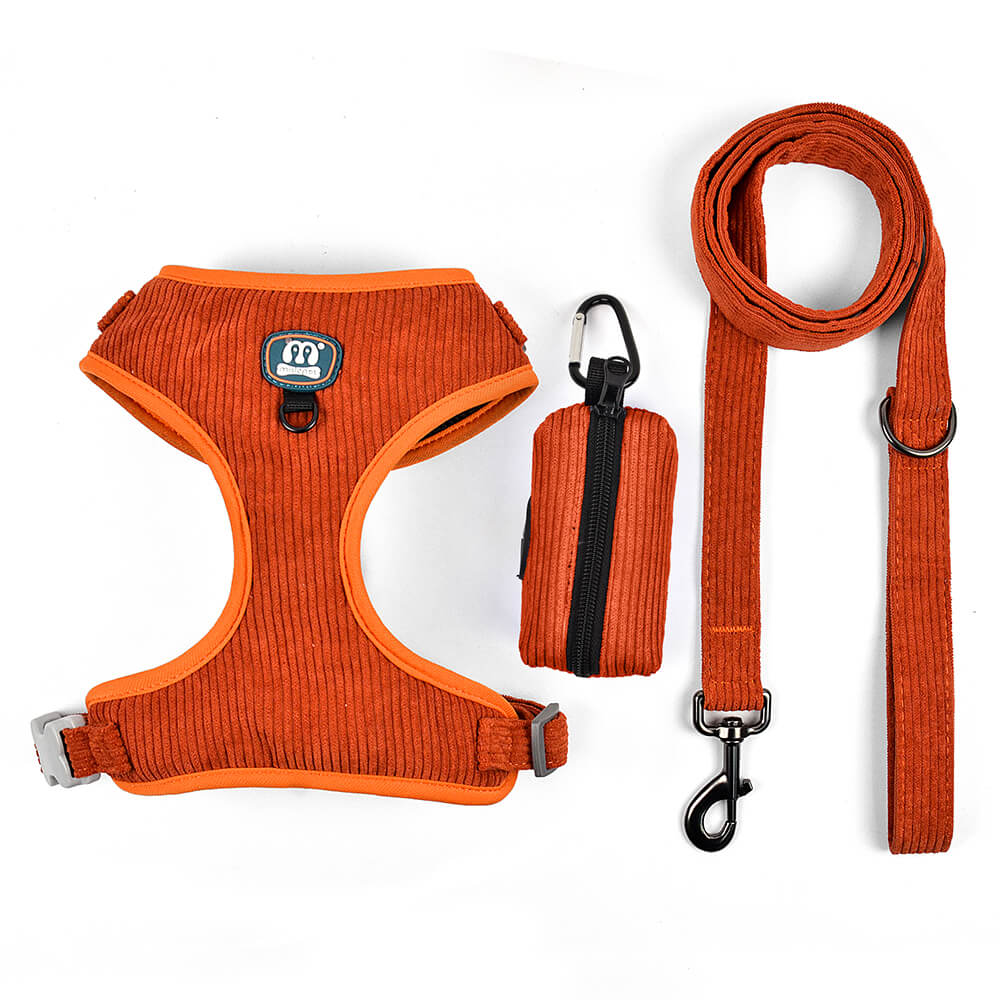 Pet Outing 3 Piece Set Corduroy
