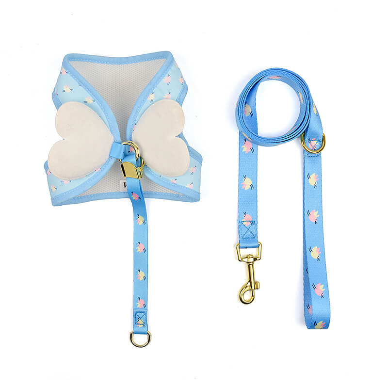 Cute Dog Harness Wih Wings for Small Dogs 