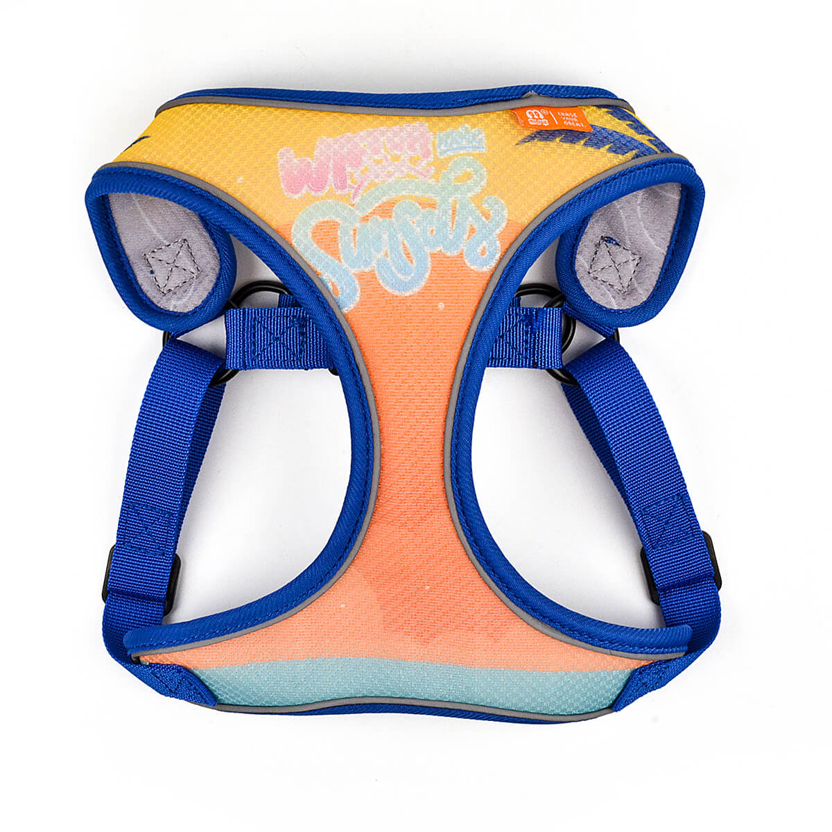 Dog Harness Tropical Island Style
