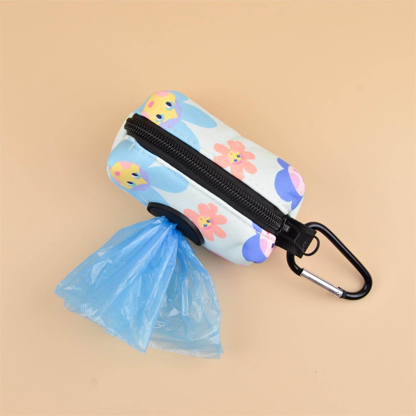 Pet Poop Bag Holder Sunflower Style
