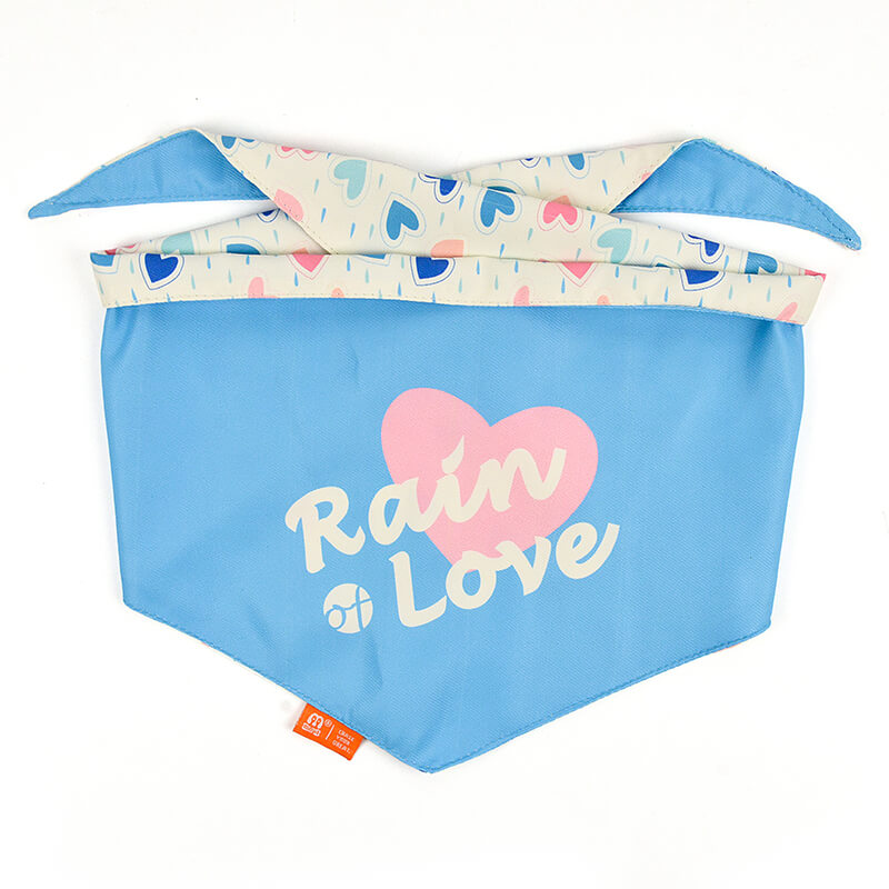 Color Blooming Scarf For Dog 