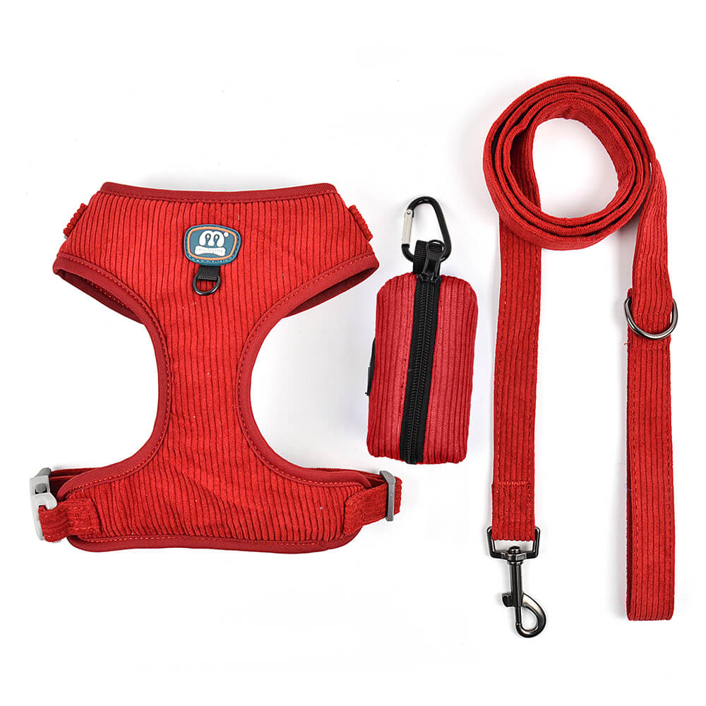 Pet Outing 3 Piece Set Corduroy