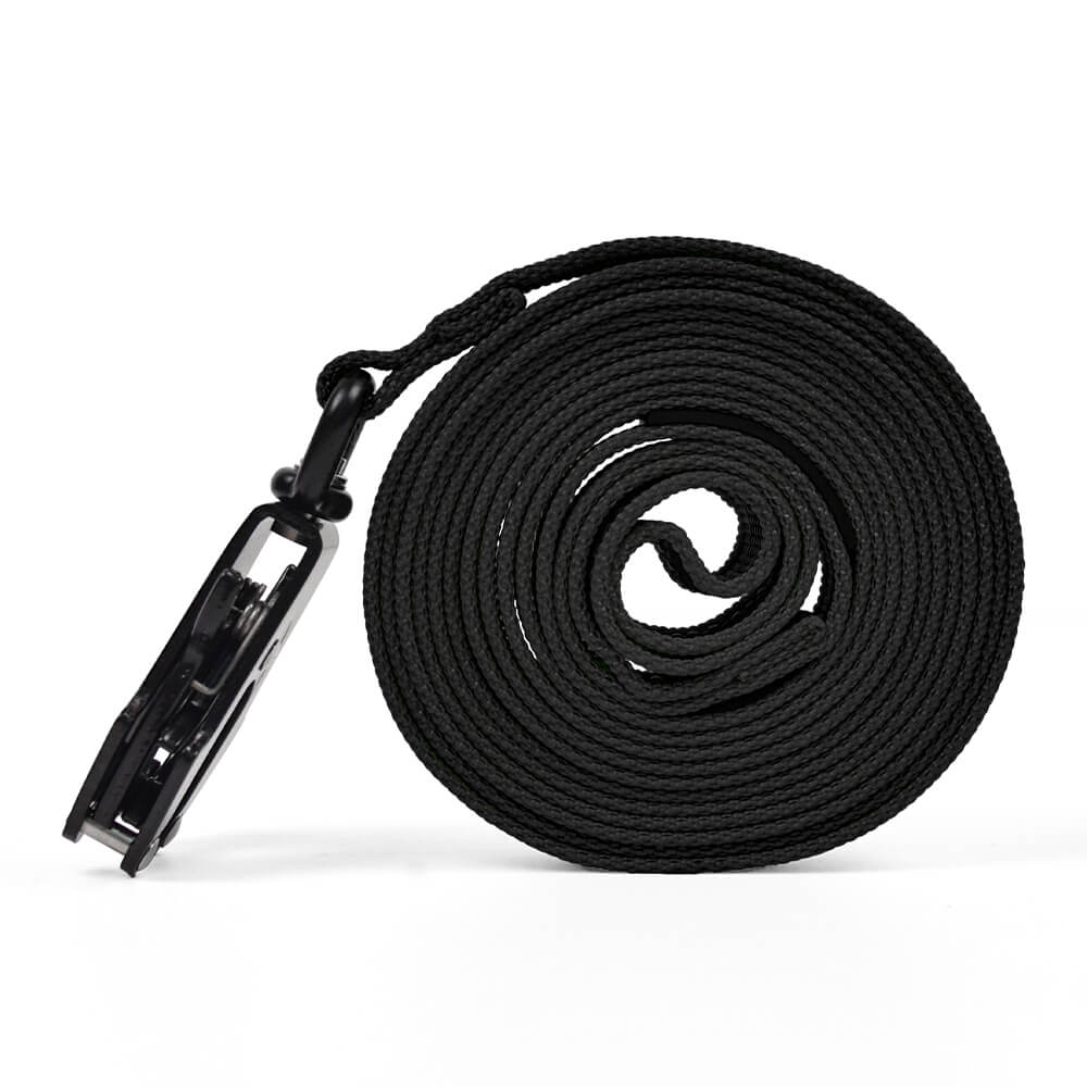 Extra Long Dog Leash Reflective Strip Design