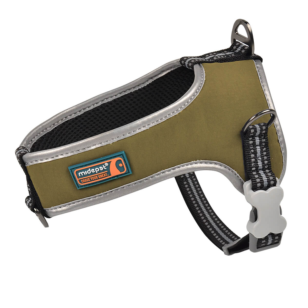 No Pull Dog Harness U1 Type Solid Color