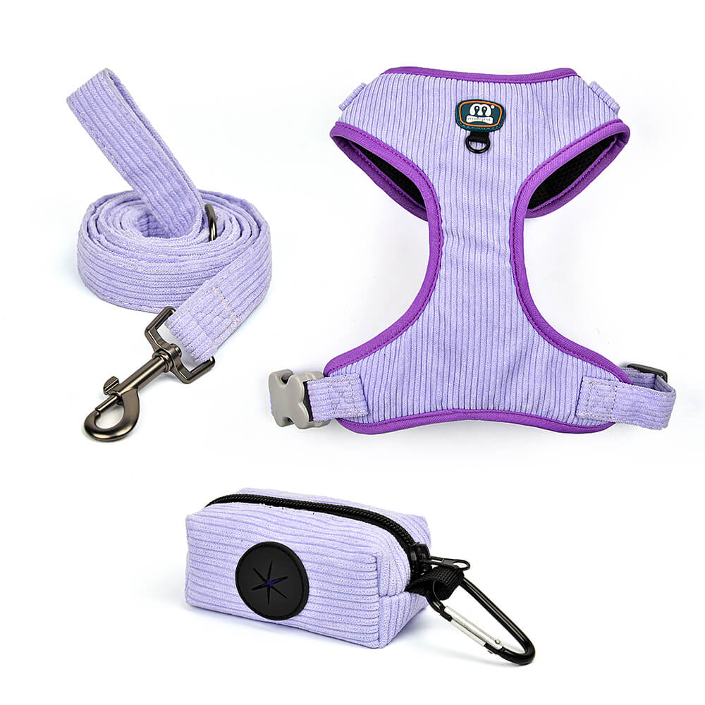 Pet Outing 3 Piece Set Corduroy