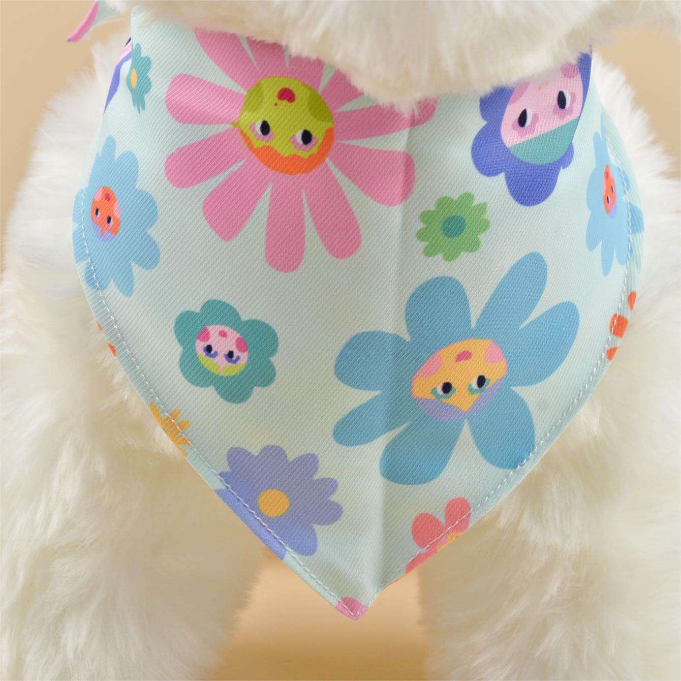 Scarf For Dog Sunflower Style