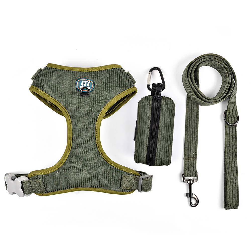 Pet Outing 3 Piece Set Corduroy