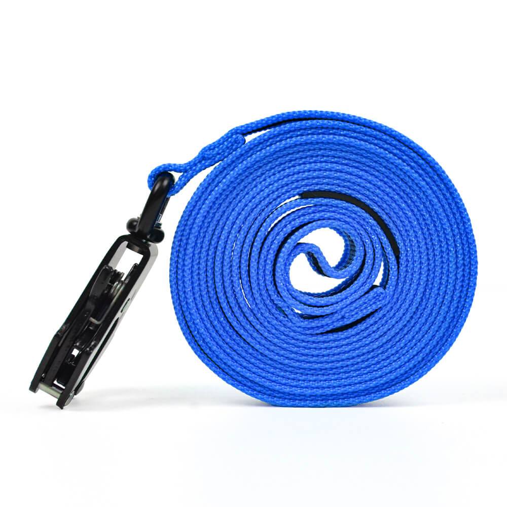 Extra Long Dog Leash Reflective Strip Design
