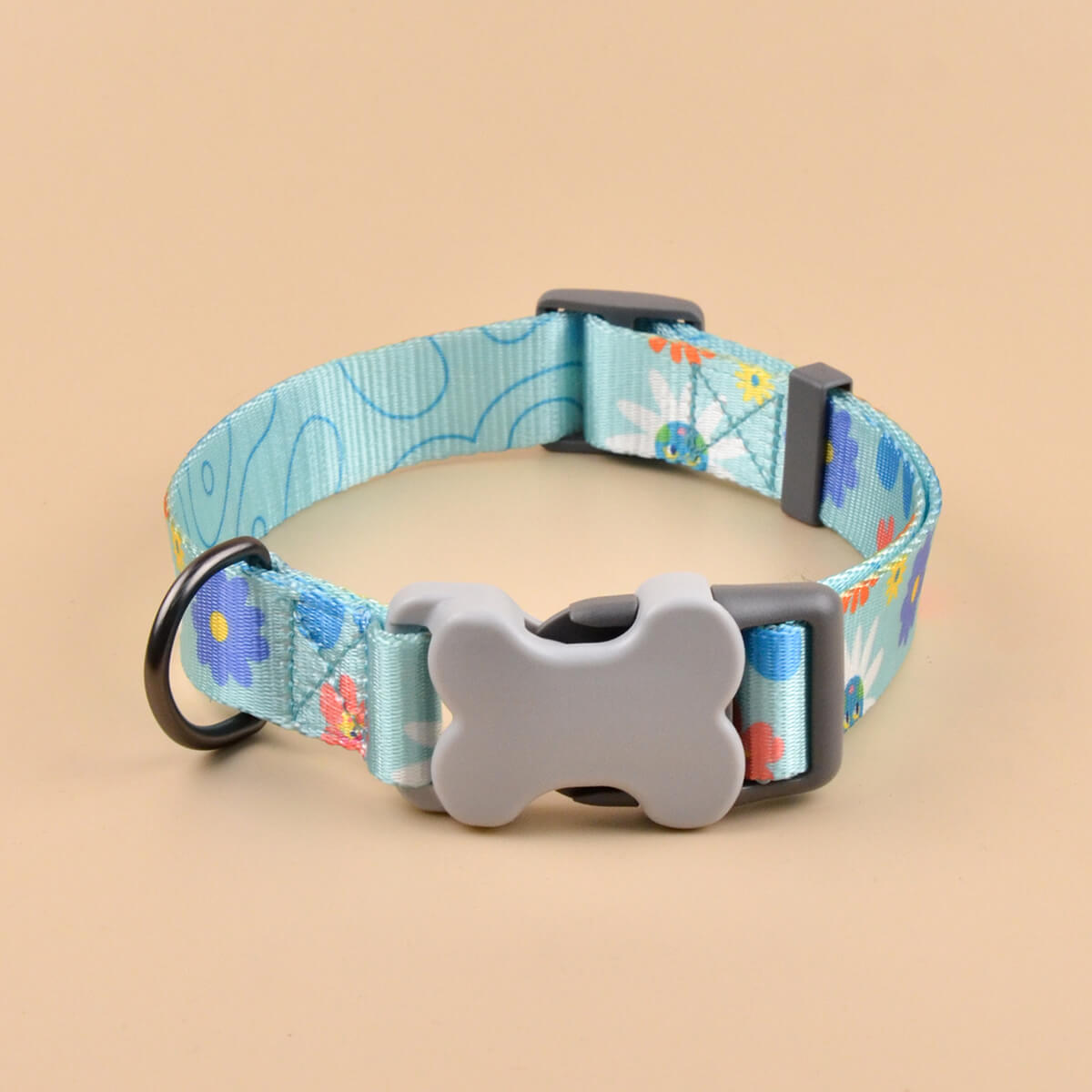 Dog Collar Sunflower Style