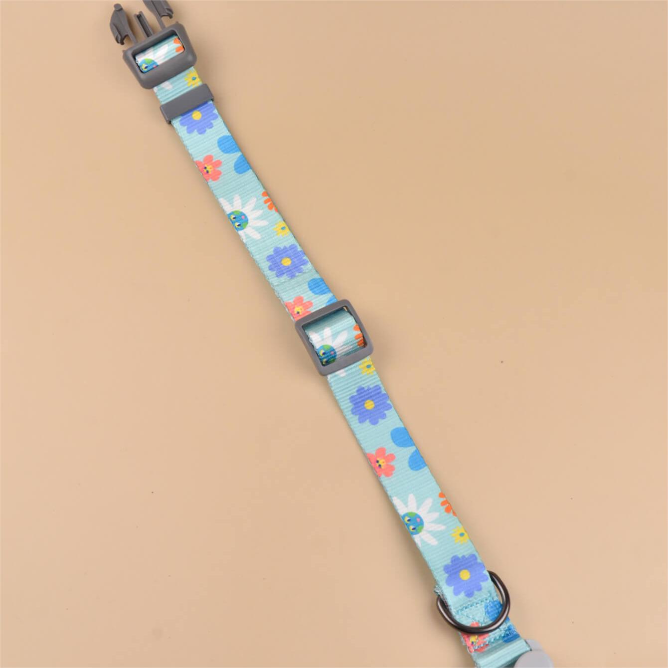 Dog Collar Sunflower Style