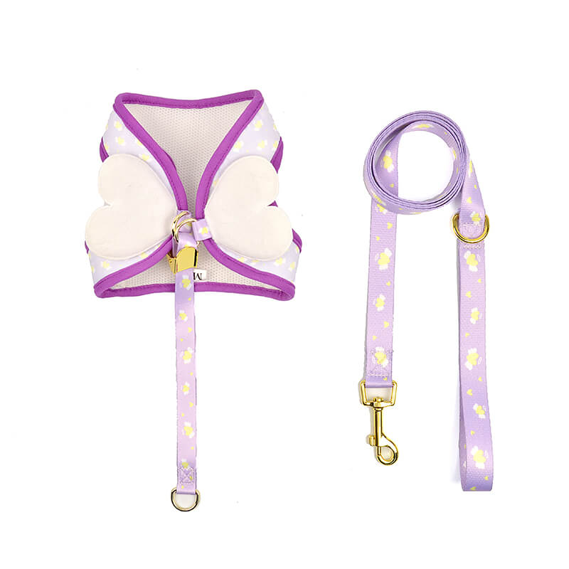 Cute Dog Harness Wih Wings for Small Dogs 