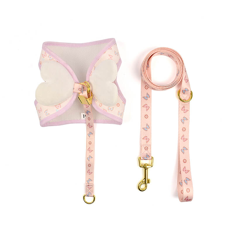 Cute Dog Harness Wih Wings for Small Dogs 