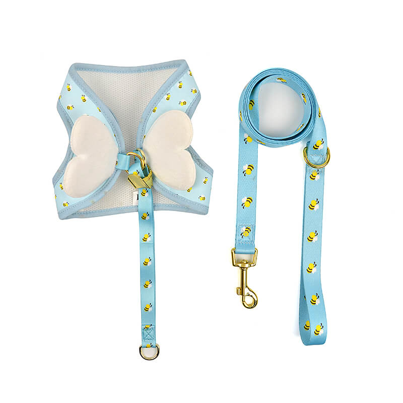 Cute Dog Harness Wih Wings for Small Dogs 