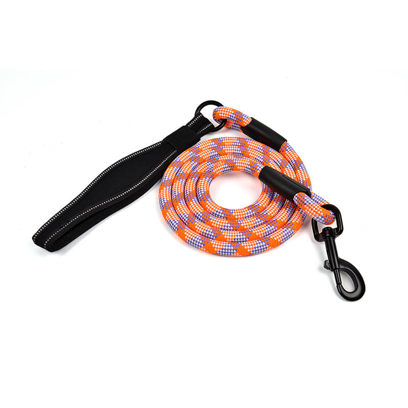 Nylon Reflective Rope Dog Leash Widening Handle