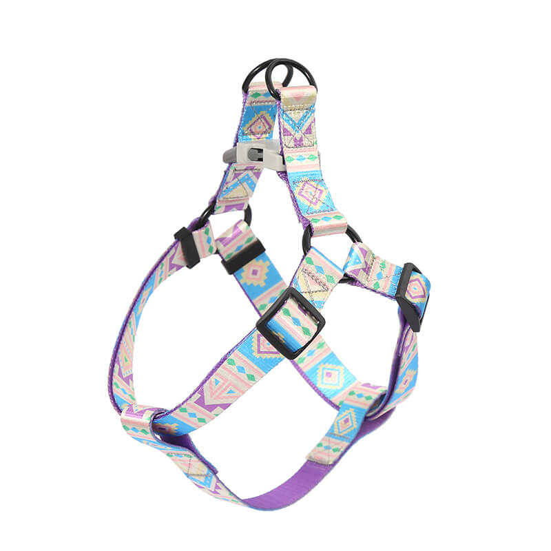 Colorful H Dog Harness