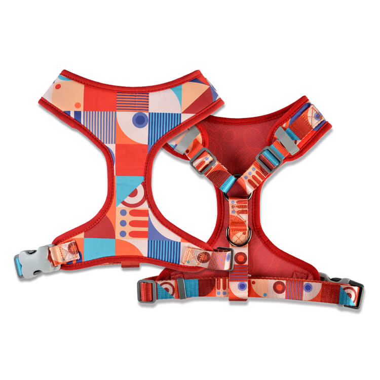 Cute Printing Dogs Harness 