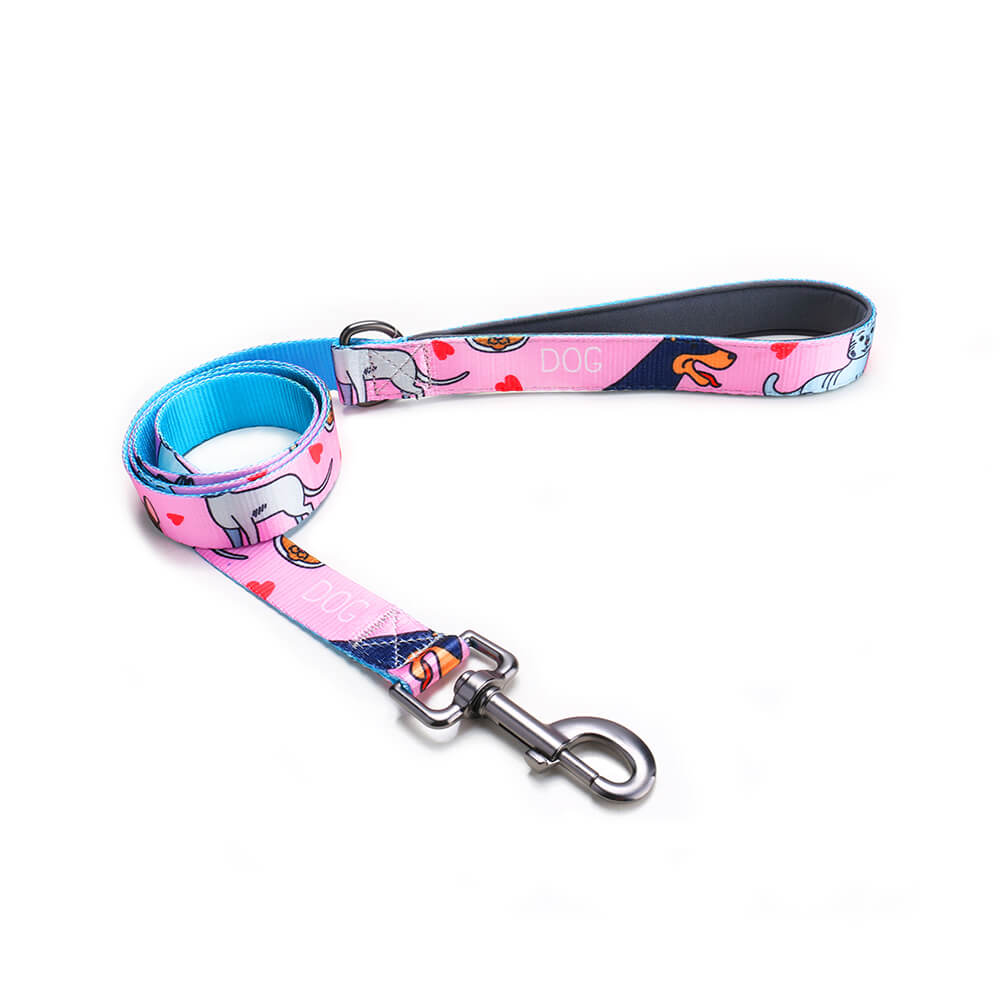 Animal Printing Dog Leash