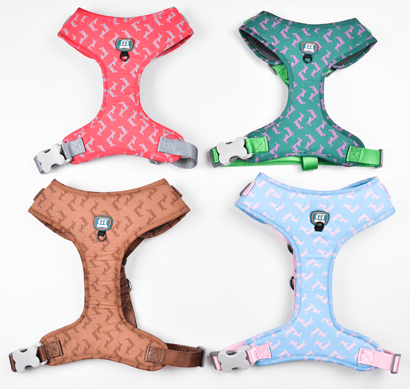 No Pull Dog Harness Printing Design