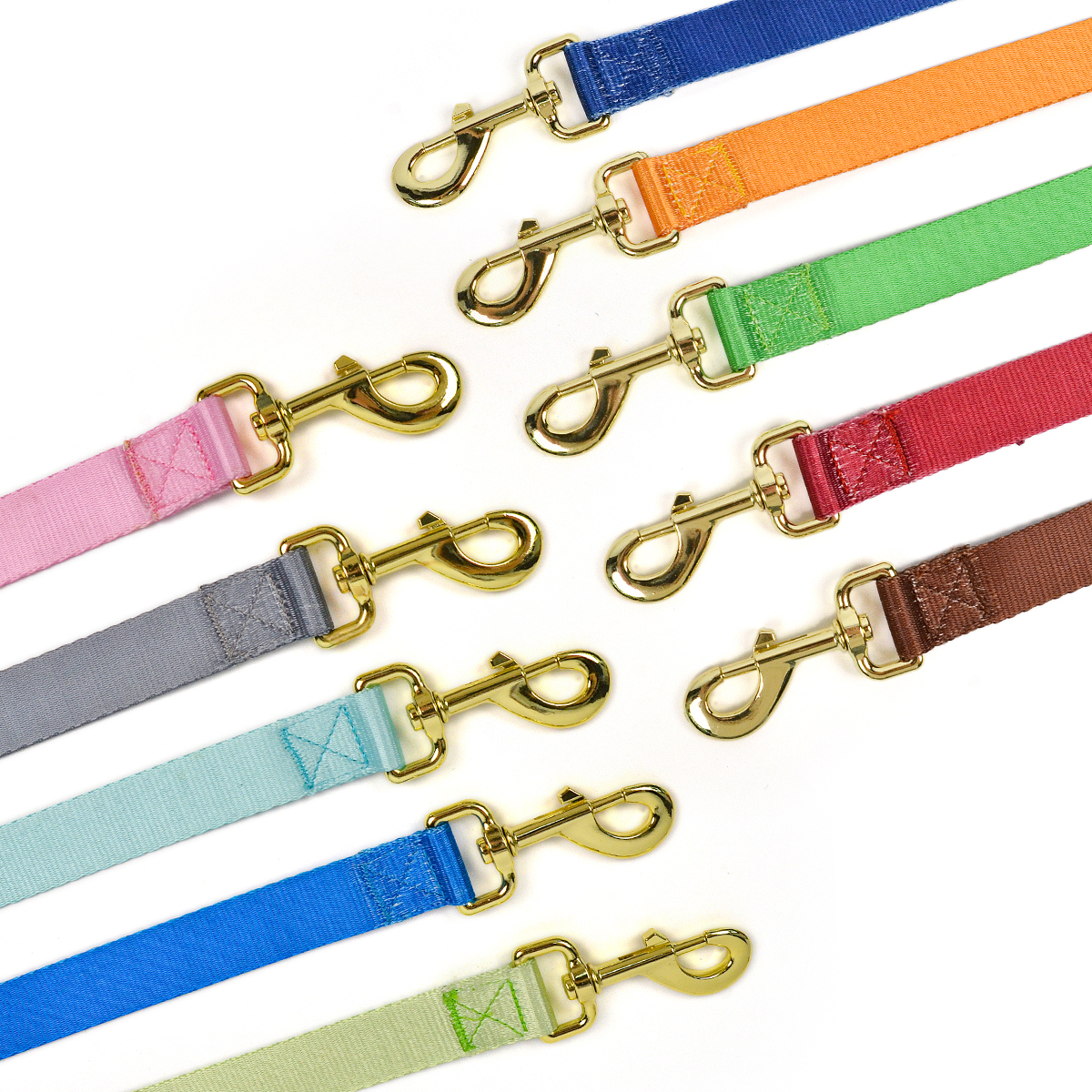 Macaron Pet Travel Solid Color Leash