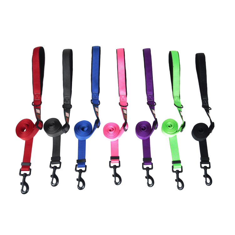 Solid Color Grips Thickened Dog Leash