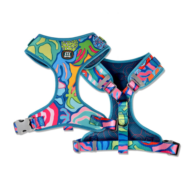 Cute Printing Dogs Harness 